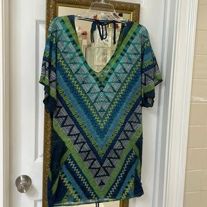 Prana M women’s yoga or bathing suit coverup or mini dress